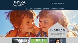 Anchor Academy | Online School | Christian Home School | K -12 | BC