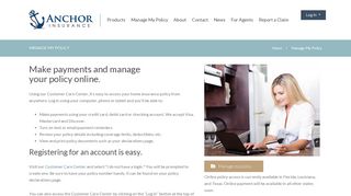 Customer Care Center - Anchor Insurance