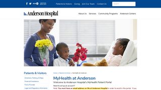 MyHealth at Anderson - Anderson Hospital