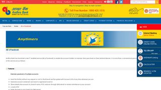 AB e-Passbook - Andhra Bank