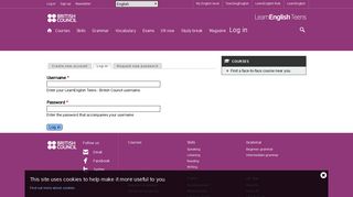 Log in | LearnEnglish Teens - British Council