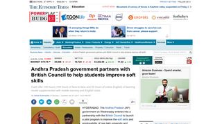 Andhra Pradesh government partners with British Council to help ...