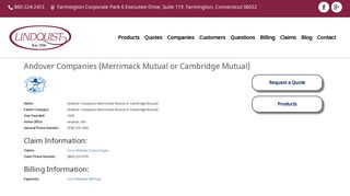 Andover Companies (Merrimack Mutual or Cambridge Mutual ...