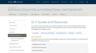 Guides and Resources :: Andrews University