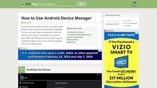 How to Use Android Device Manager: 11 Steps (with Pictures)