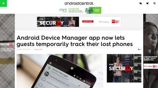 Android Device Manager app now lets guests temporarily track their ...