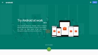 Try Android at work
