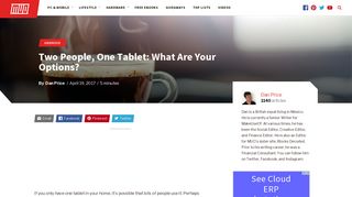 Two People, One Tablet: What Are Your Options? - MakeUseOf