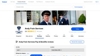 Working at Andy Frain Services: 159 Reviews about Pay & Benefits ...