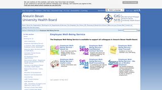 Aneurin Bevan University Health Board | Employee Well-Being Service
