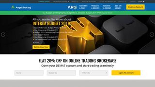 Online Share Trading in India with Angel Broking – A Leading Stock ...