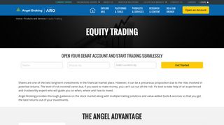 Equity Trading | Angel Broking