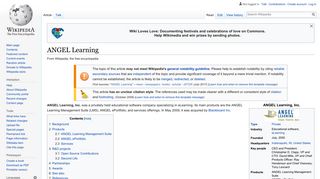 ANGEL Learning - Wikipedia