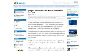 Victoria's Secret Credit Card: What to Know Before You Apply