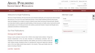 Angel Publishing : Investment Research