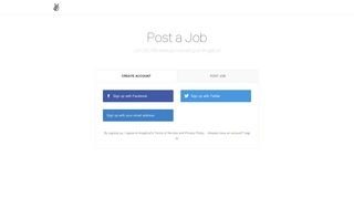 Post a Job - AngelList - AngelList