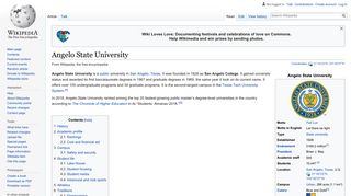 Angelo State University - Wikipedia