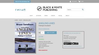 Angling Lines, Bruce Sandison - Black & White Publishing
