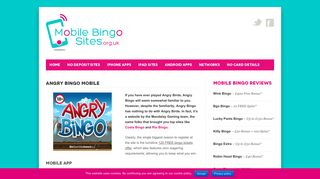 Angry Bingo Mobile | You Have 120 FREE Bingo Tickets Here!