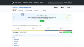 GitHub - rajayogan/angular2-authentication: A simple application ...