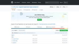 GitHub - cornflourblue/angular2-registration-login-example-cli ...