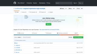 GitHub - cornflourblue/angular2-registration-login-example: Angular 2 ...