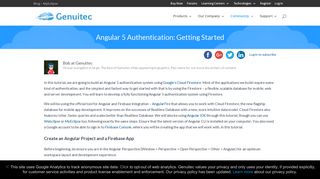 Angular 5 Authentication: Getting Started - Genuitec