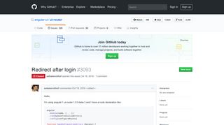 Redirect after login · Issue #3093 · angular-ui/ui-router · GitHub
