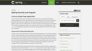 Tutorial · Spring Security and Angular