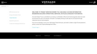 Tenant Services - Vornado Realty Trust