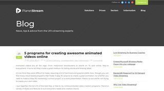 5 programs for creating awesome animated videos online