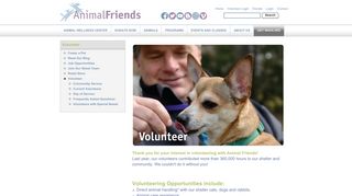 Volunteer - Animal Friends