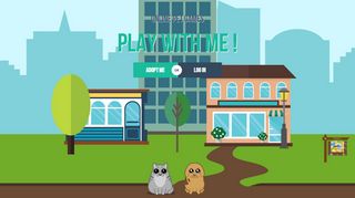 Online pet game - Dog and cat pet adopt games