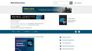 Animal Genetics - Wiley Online Library