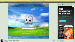 Windows 7 Logon screen editor by bcubing on DeviantArt