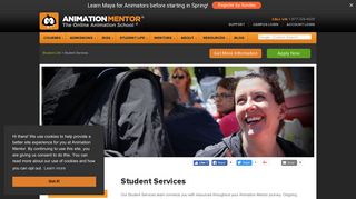 Student Services, Technical Support & Counseling | Animation Mentor