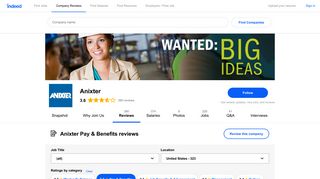 Working at Anixter: 69 Reviews about Pay & Benefits | Indeed.com