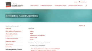 Frequently Asked Questions | ANMAC | Australian Nursing & Midwifery ...