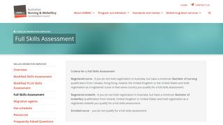 Full Skills Assessment | ANMAC | Australian Nursing & Midwifery ...