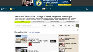 Ann Arbor, MI Real Estate / MLS Listings & Rental Properties - MLive ...