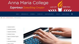 Online Learning - Anna Maria College
