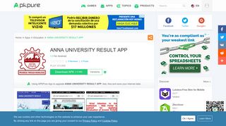 ANNA UNIVERSITY RESULT APP for Android - APK Download