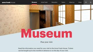 Museum | Anne Frank House