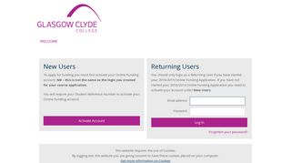 Online Application and Review System - Glasgow Clyde College