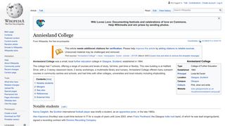 Anniesland College - Wikipedia