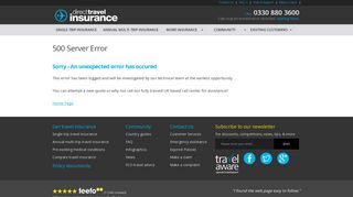 Account Login - Direct Travel Insurance