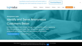 Anonymous Login & Authentication | LoginRadius