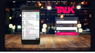 TALK.chat: Talk with strangers for free