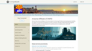 The Arizona Affiliate of ANPD | Nursing Network