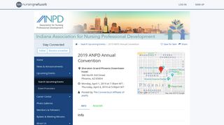 2019 ANPD Annual Convention | The Indiana Association for Nursing ...